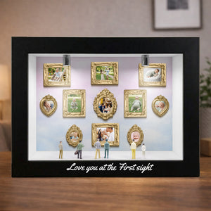 Watch Me Grow – Personalized Mini Museum Box Photo Frame