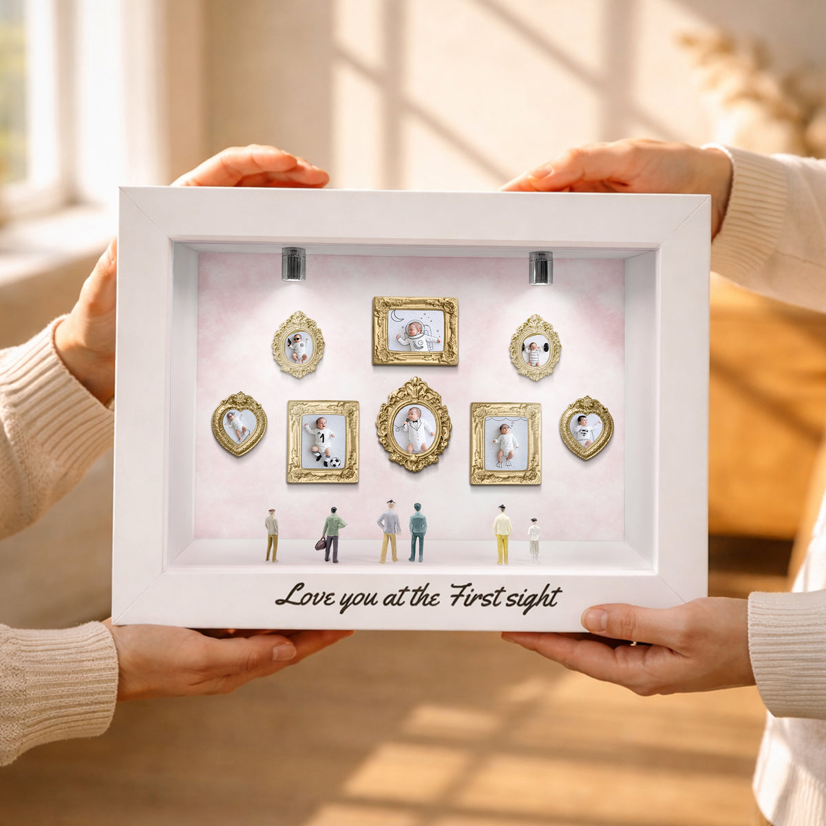 Watch Me Grow – Personalized Mini Museum Box Photo Frame