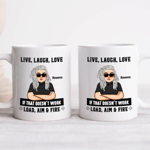 Personalized family mug with fun text and illustration for a unique gift option