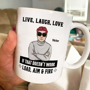 Personalized family mug with custom artwork and motivational quote for unique gifting